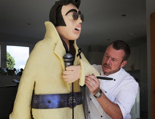 York chef patron turned chocolatier Ashley McCarthy was recently tasked with the challenge of making Elvis Presley out of chocolate!